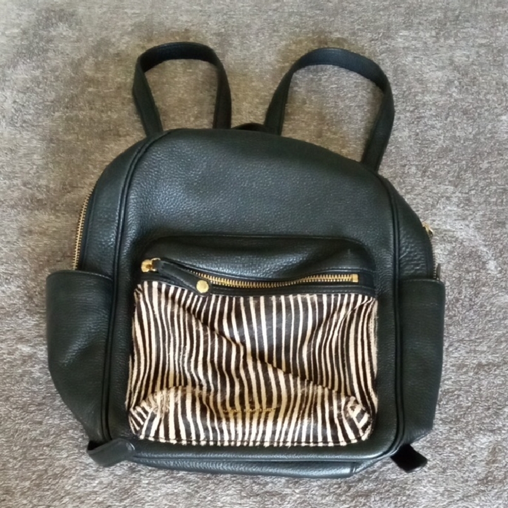 Vera Bradley Leighton Backpack Zebra Print